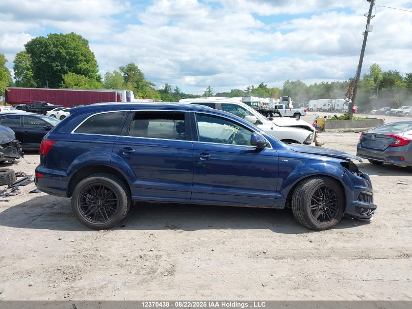 2013 Audi Q7 Premium Plus VIN: WA1MMCFE4DD014180 Lot: 12370438