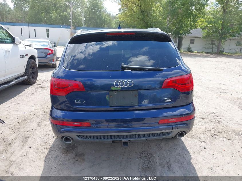 2013 Audi Q7 Premium Plus VIN: WA1MMCFE4DD014180 Lot: 12370438