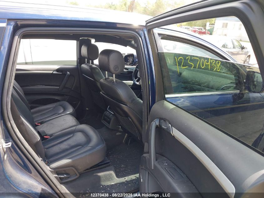 2013 Audi Q7 Premium Plus VIN: WA1MMCFE4DD014180 Lot: 12370438