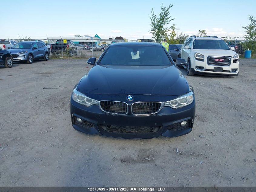 2017 BMW 440I xDrive VIN: WBA4U1C56H5A15765 Lot: 12370499
