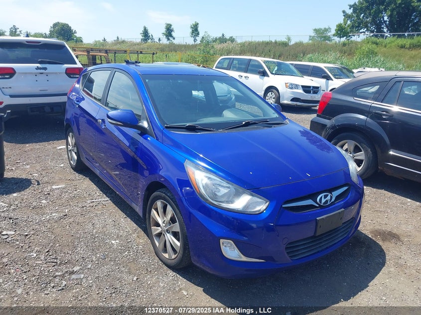 2012 Hyundai Accent Gls VIN: KMHCU5AE9CU020751 Lot: 12370527