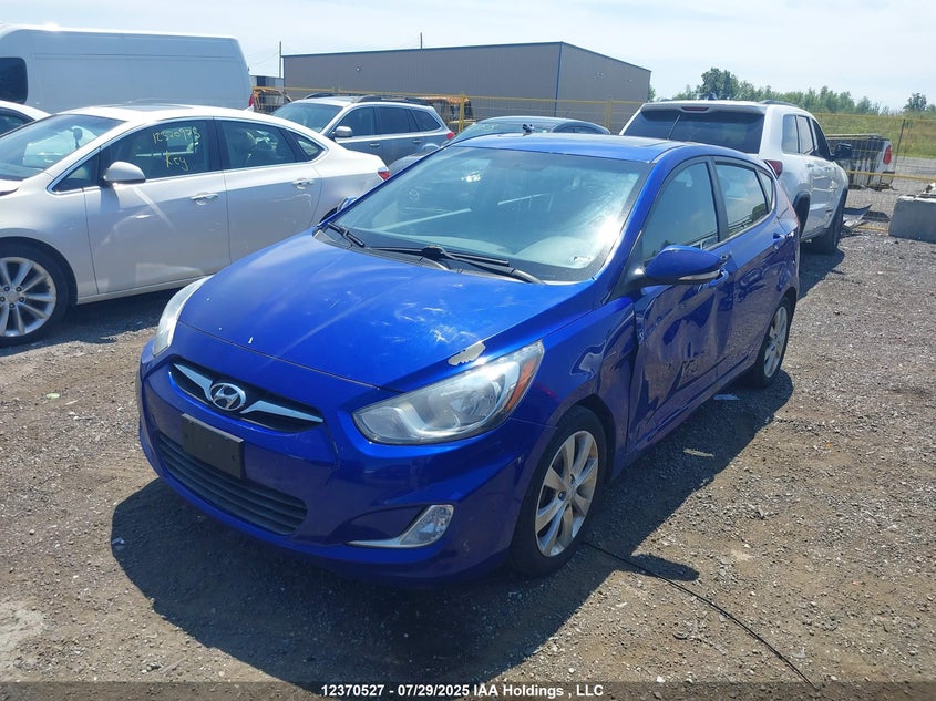 2012 Hyundai Accent Gls VIN: KMHCU5AE9CU020751 Lot: 12370527