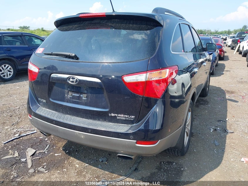 2012 Hyundai Veracruz Limited VIN: KM8NUDCC8CU199590 Lot: 12356940X