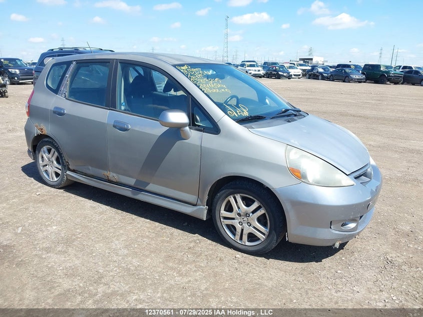 JHMGD38618S813245 2008 Honda Fit Sport 5Dr auction photo 1