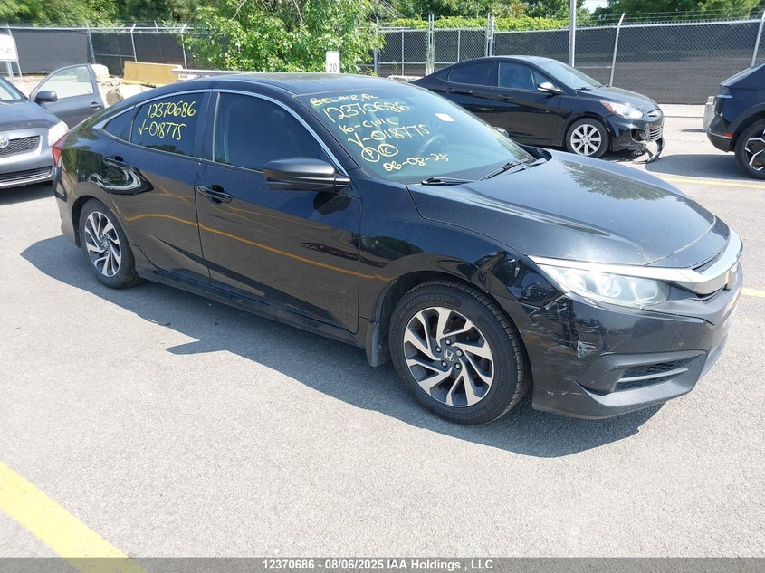 2HGFC2F73GH018775 2016 Honda Civic auction photo 1