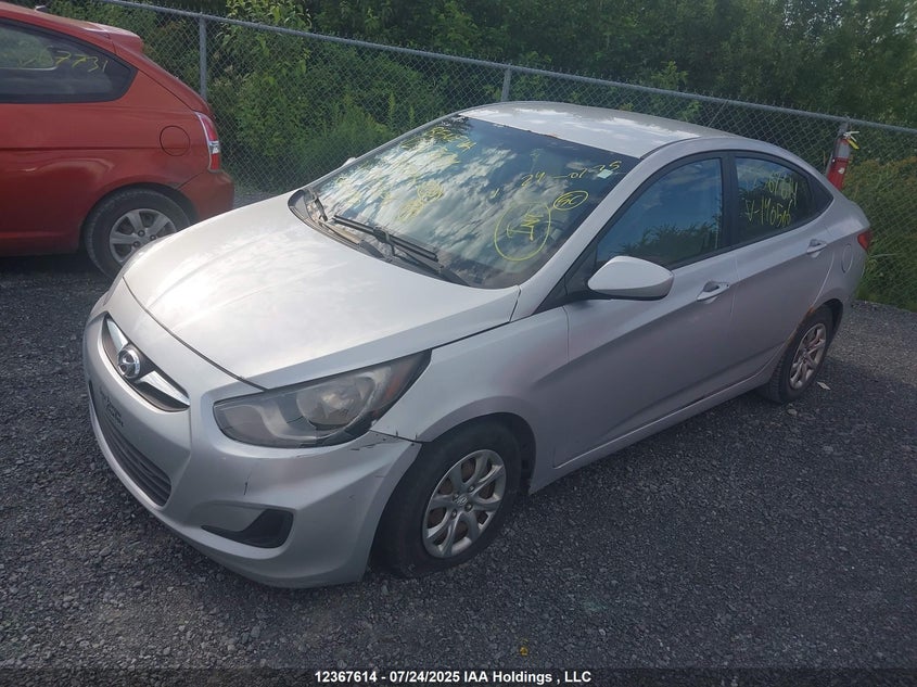 2012 Hyundai Accent Gl VIN: KMHCT4AE8CU140506 Lot: 12367614X