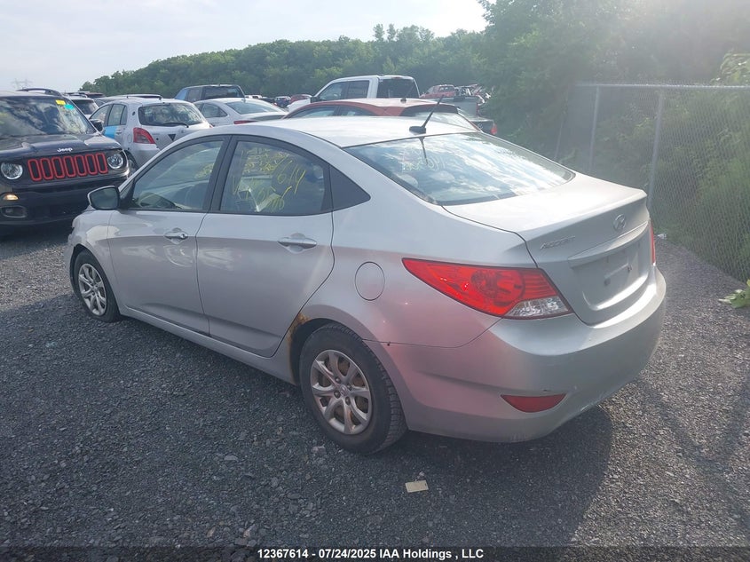 2012 Hyundai Accent Gl VIN: KMHCT4AE8CU140506 Lot: 12367614X