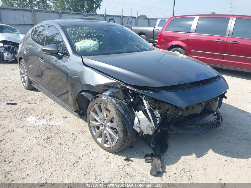 2020 Mazda Mazda3 Gt VIN: JM1BPBMM7L1148495 Lot: 12370732