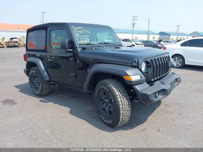 1C4PJXAN0RW214396 2024 Jeep Wrangler 2-Door Sport auction photo 1