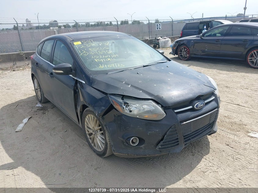 1FADP3N2XDL345958 2013 Ford Focus Titanium auction photo 1