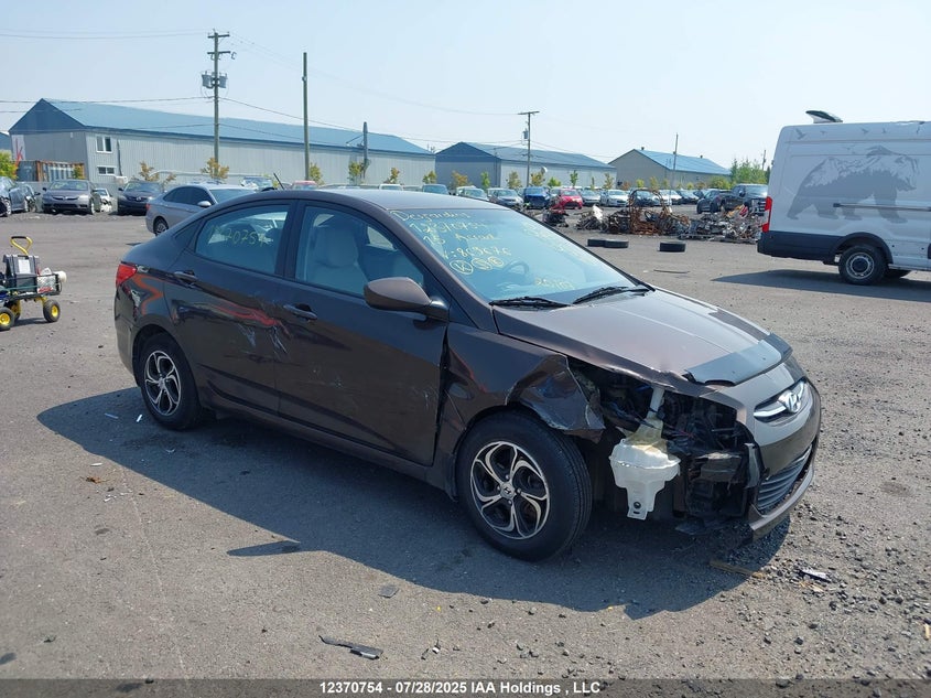 KMHCT4AE1FU869676 2015 Hyundai Accent Gls auction photo 1