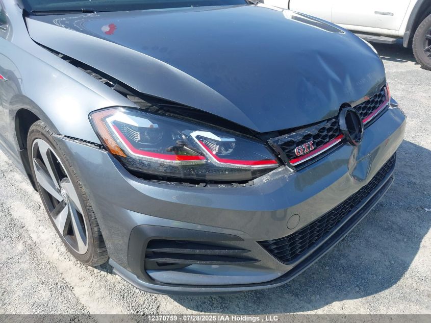 2019 Volkswagen Golf Gti 5-Door/5-Door Autobahn/5-Door Rabbit VIN: 3VW6T7AU4KM019689 Lot: 12370759