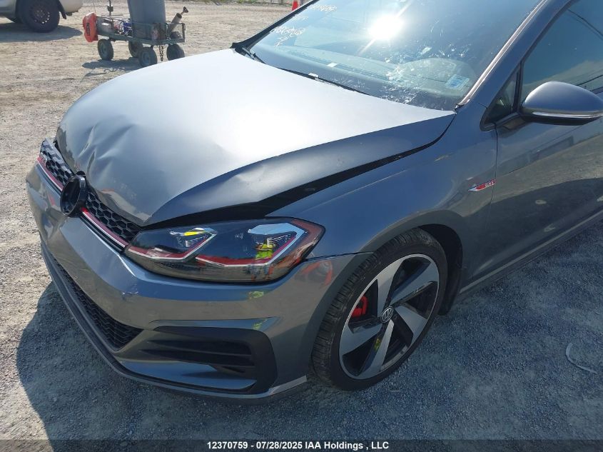 2019 Volkswagen Golf Gti 5-Door/5-Door Autobahn/5-Door Rabbit VIN: 3VW6T7AU4KM019689 Lot: 12370759