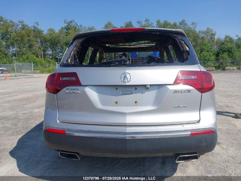 2012 Acura Mdx VIN: 2HNYD2H23CH004434 Lot: 12370796