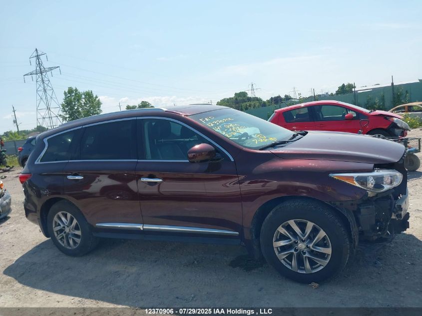 2014 Infiniti Qx60 VIN: 5N1AL0MM3EC519800 Lot: 12370906
