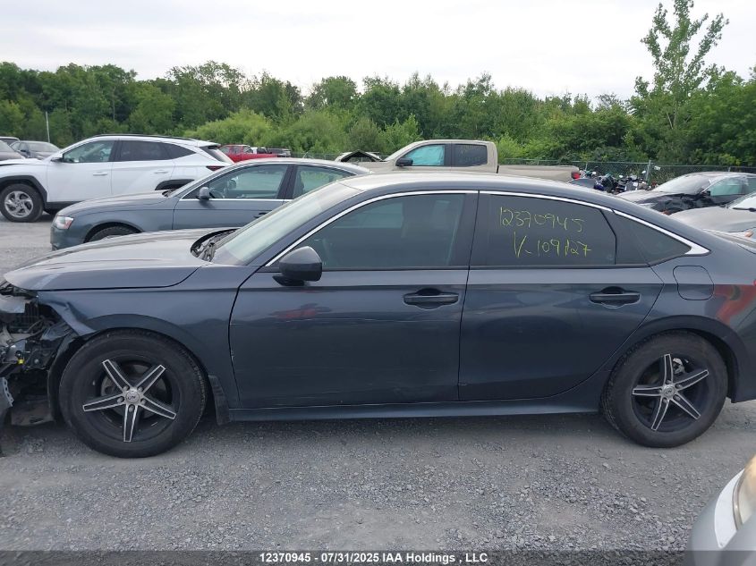 2024 Honda Civic VIN: 2HGFE2F25RH109127 Lot: 12370945