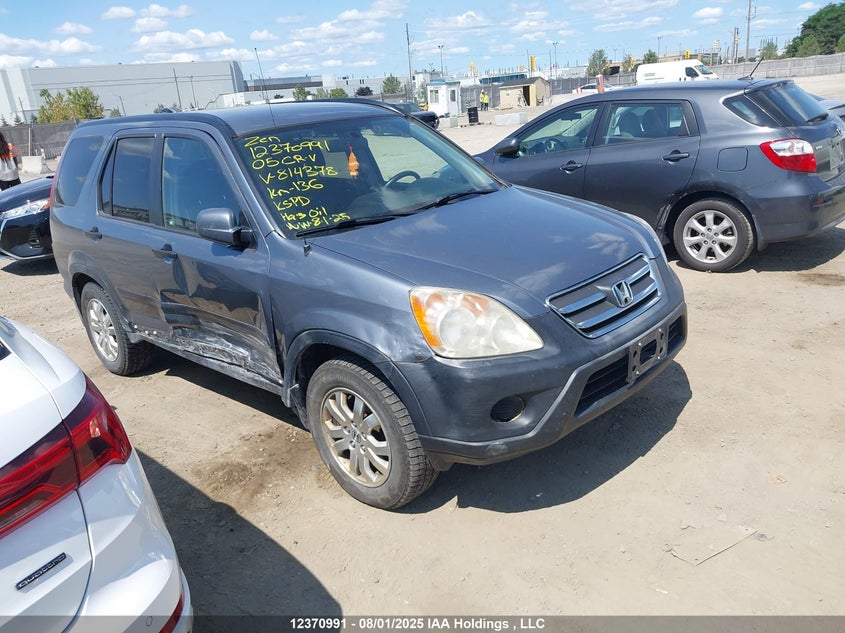 JHLRD78895C814378 2005 Honda Cr-V Ex auction photo 1