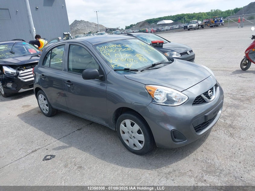 2019 Nissan Micra S/Sr/Sv VIN: 3N1CK3CP5KL234595 Lot: 12350308X