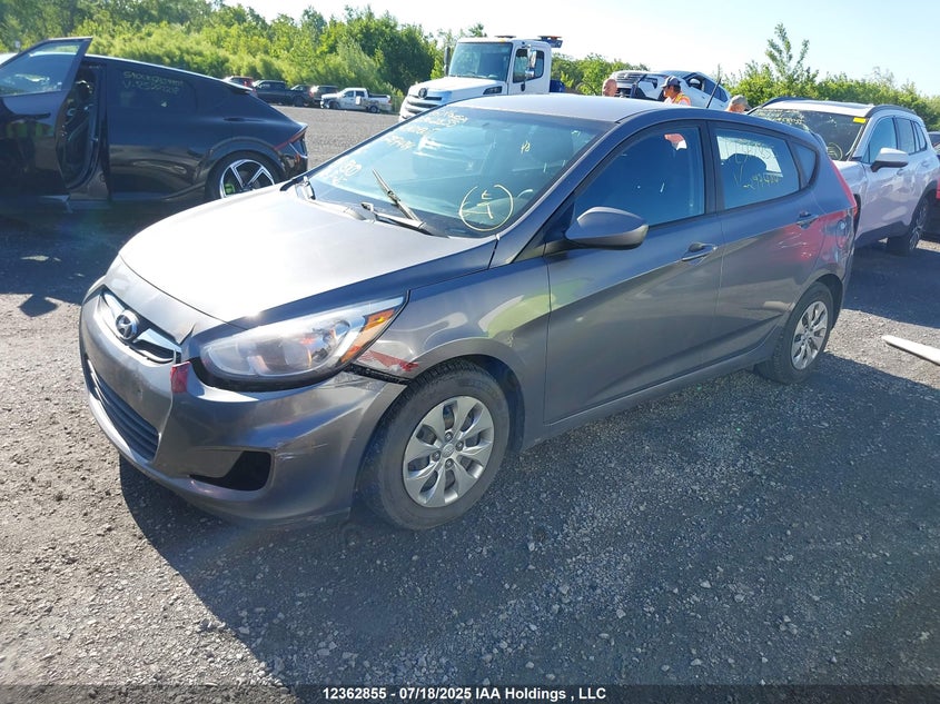 2016 Hyundai Accent Gl VIN: KMHCT5AE3GU297484 Lot: 12362855X