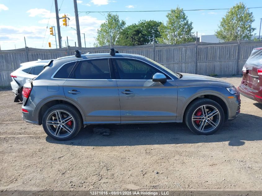 2018 Audi Sq5 VIN: WA1C4AFY6J2172571 Lot: 12371015
