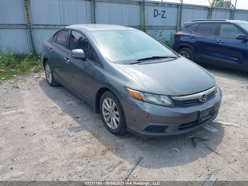 2HGFB2F54CH107430 2012 Honda Civic Lx auction photo 1