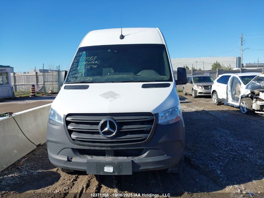 2022 Mercedes-Benz Sprinter 2500 VIN: W1Y4DBHY8NP483694 Lot: 12371188