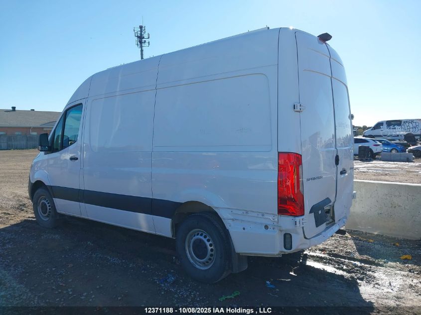 2022 Mercedes-Benz Sprinter 2500 VIN: W1Y4DBHY8NP483694 Lot: 12371188