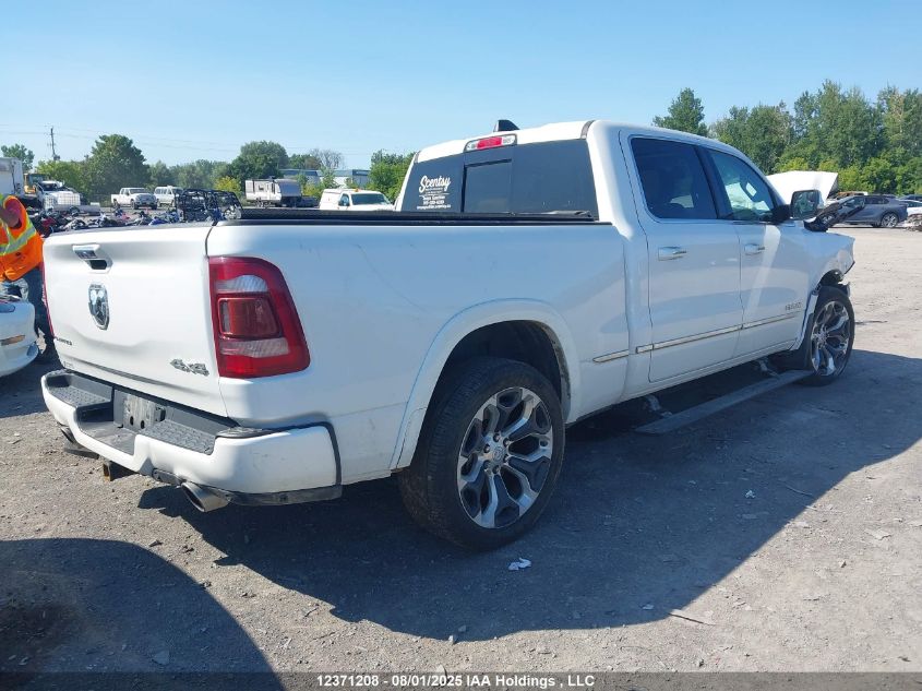 2019 Ram 1500 Limited VIN: 1C6SRFPT1KN638885 Lot: 12371208