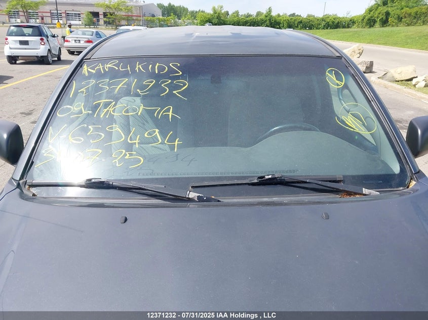 2009 Toyota Tacoma Access Cab VIN: 5TEUX42N99Z659494 Lot: 12371232