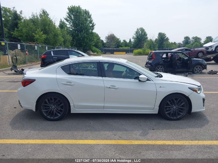 2020 Acura Ilx Premium A-Spec/Tech A-Spec VIN: 19UDE2F87LA800032 Lot: 12371247