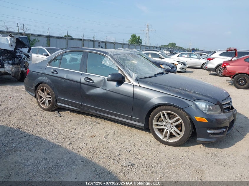 WDDGF8AB4EA950493 2014 Mercedes-Benz C 300 4Matic auction photo 1