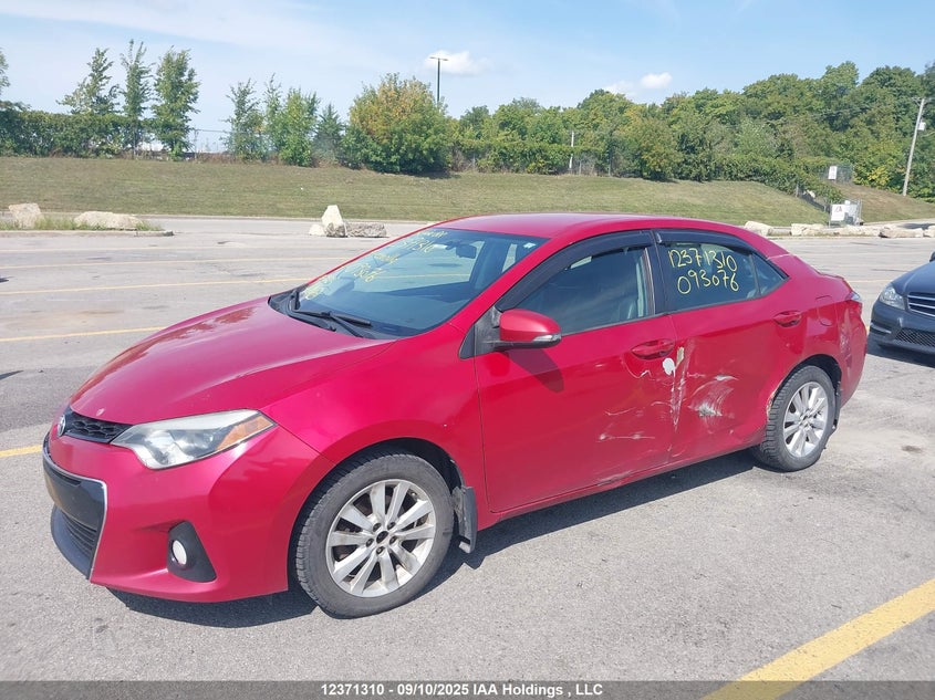 2014 Toyota Corolla VIN: 2T1BURHE3EC093076 Lot: 12371310