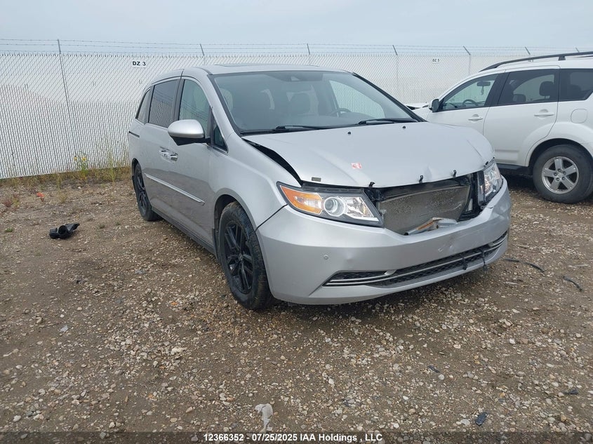5FNRL5H69FB509745 2015 Honda Odyssey Ex-L auction photo 1