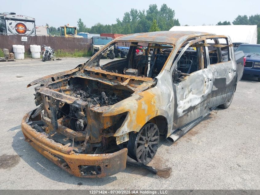 2018 Nissan Titan Platinum/Pro-4X/S/Sl Midnight Edition/Sv/Sv Midnight Edition VIN: 1N6AA1E59JN519884 Lot: 12371424