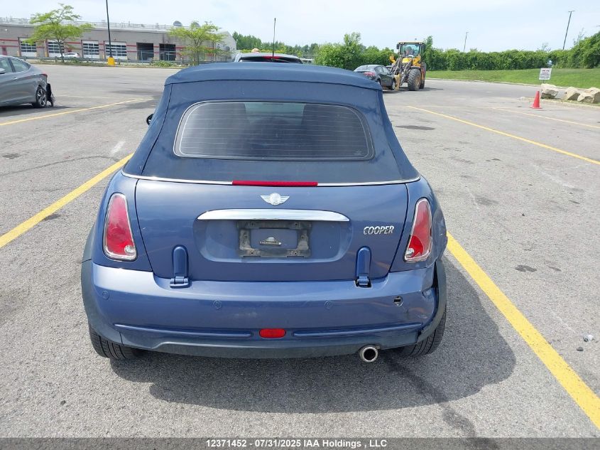 2007 Mini Cooper VIN: WMWRF33537TG16864 Lot: 12371452