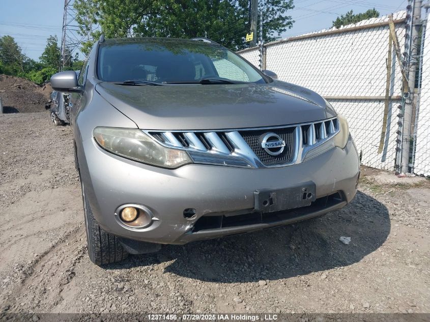 2009 Nissan Murano S/Sl/Le VIN: JN8AZ18W69W140514 Lot: 12371456