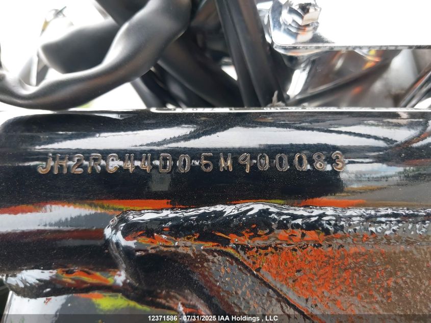 2005 Honda Vt750 Cd VIN: JH2RC44D05M900083 Lot: 12371586