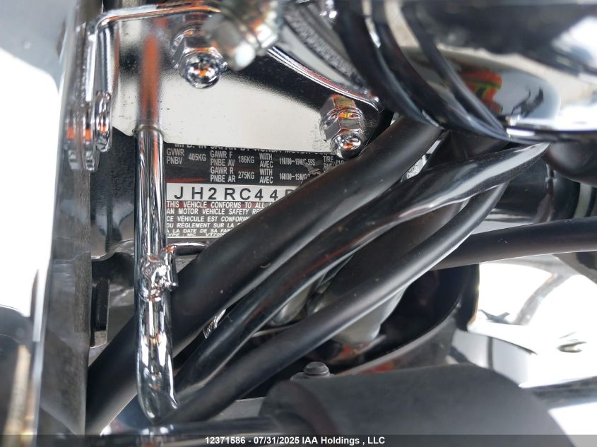 2005 Honda Vt750 Cd VIN: JH2RC44D05M900083 Lot: 12371586