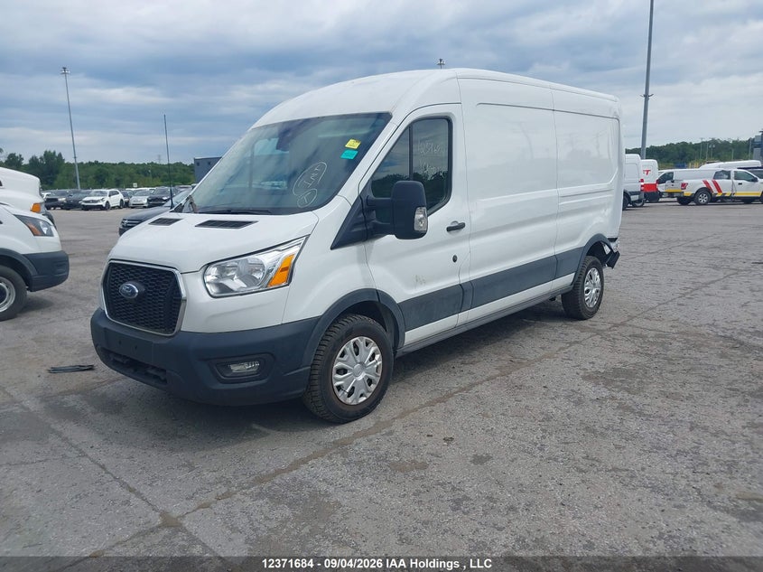 2022 FORD TRANSIT-250 CARGO VAN 3.5L V-6 DI, DOHC, VVT, 275HP