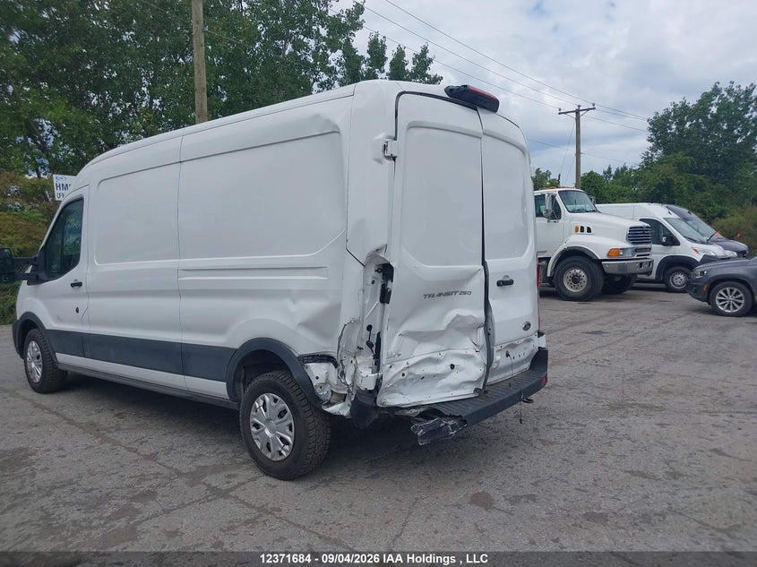 2022 FORD TRANSIT-250 CARGO VAN 3.5L V-6 DI, DOHC, VVT, 275HP