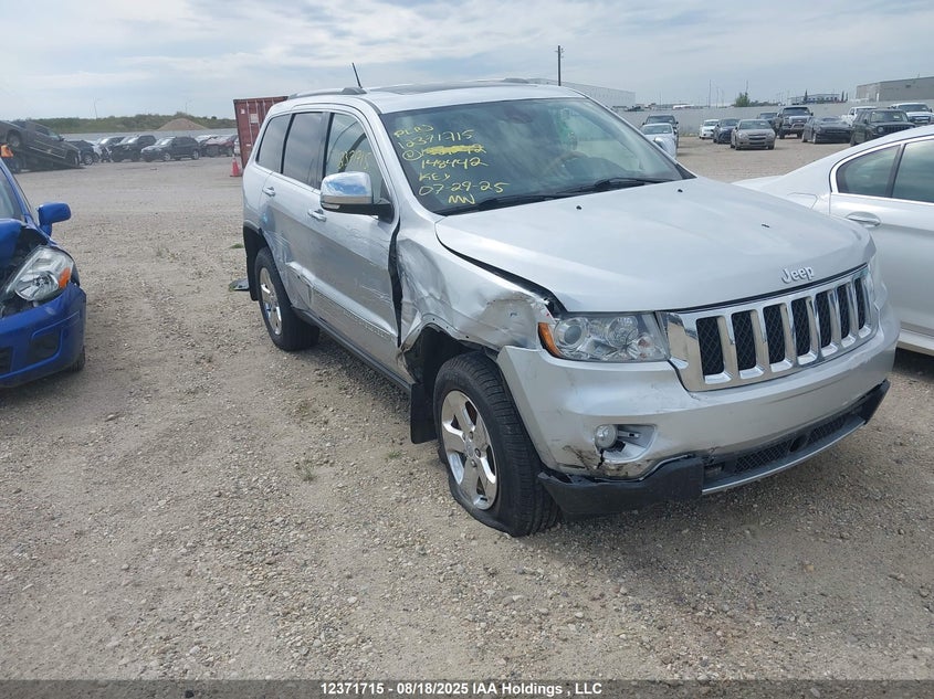 1C4RJFCT2CC148442 2012 Jeep Grand Cherokee Overland auction photo 1