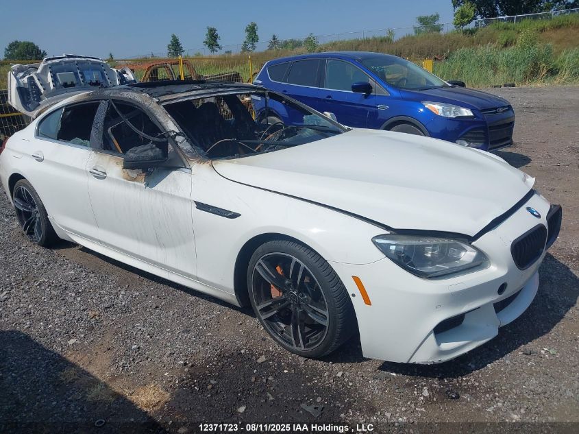 2013 BMW 650I Gran Coupe xDrive VIN: WBA6B4C59DDG67781 Lot: 12371723