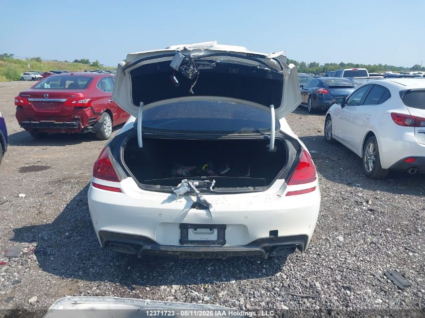 2013 BMW 650I Gran Coupe xDrive VIN: WBA6B4C59DDG67781 Lot: 12371723