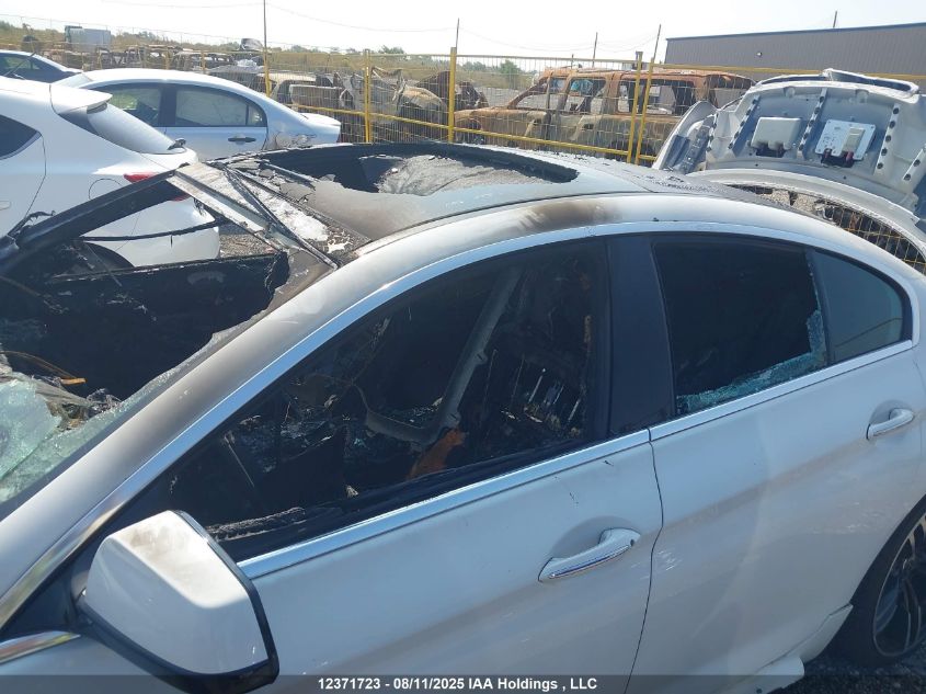 2013 BMW 650I Gran Coupe xDrive VIN: WBA6B4C59DDG67781 Lot: 12371723