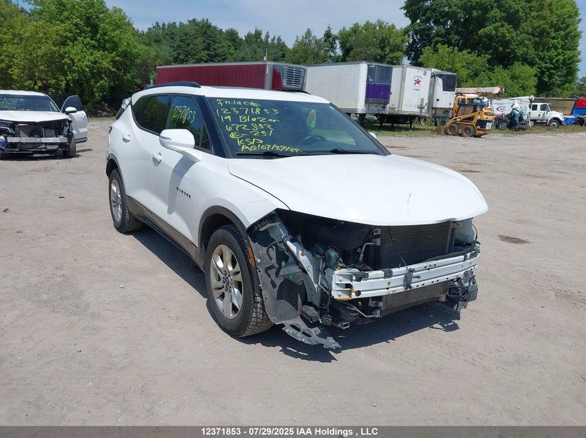 3GNKBJRS0KS672852 2019 Chevrolet Blazer Rs auction photo 1