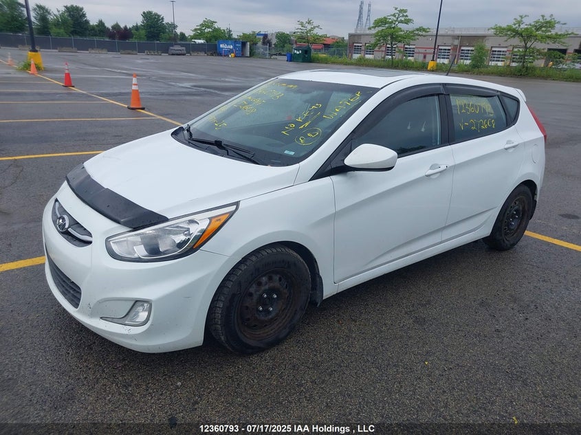 2016 Hyundai Accent Se VIN: KMHCT5AE2GU272608 Lot: 12360793X