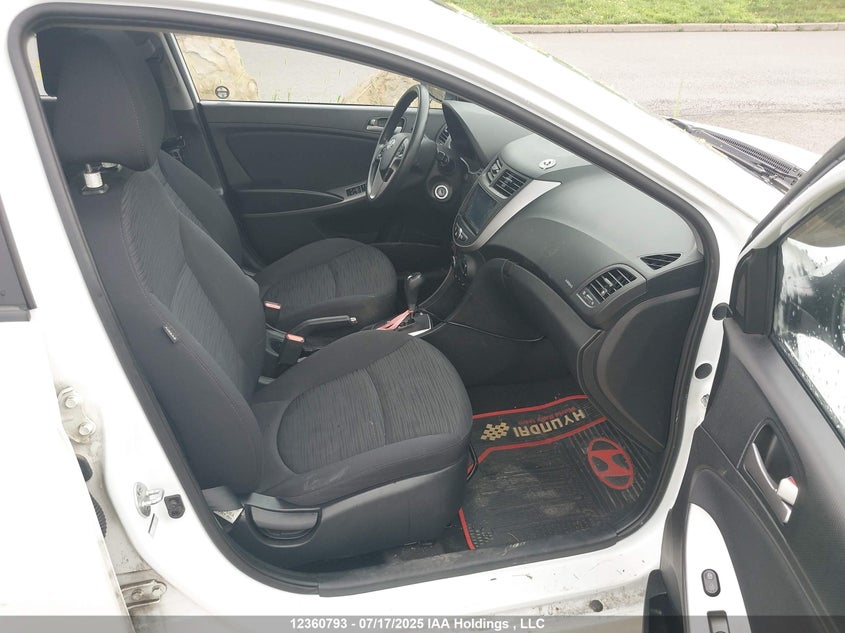 2016 Hyundai Accent Se VIN: KMHCT5AE2GU272608 Lot: 12360793X