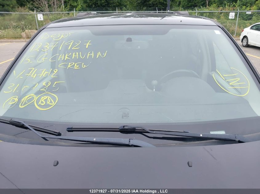 2015 Dodge Grand Caravan Crew VIN: 2C4RDGDG0FR747012 Lot: 12371927