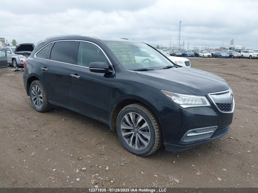 5FRYD4H43EB504975 2014 Acura Mdx Navigation Package auction photo 1