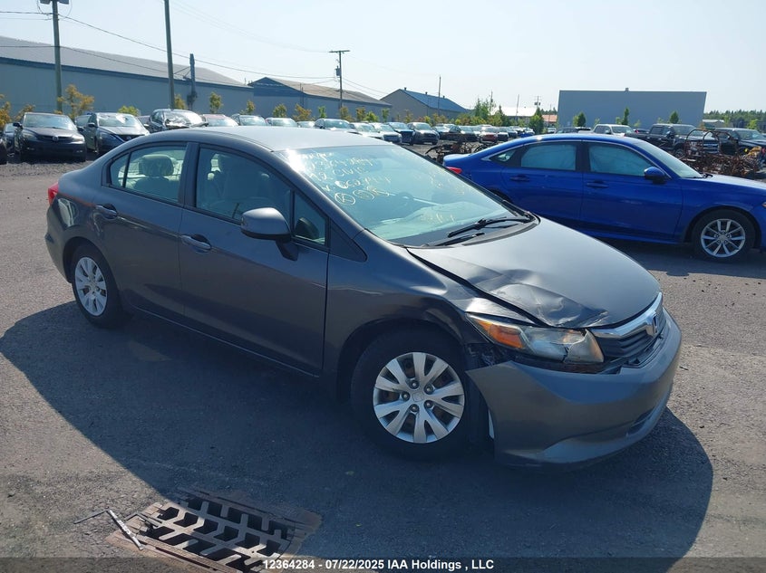 2HGFB2F4XCH062744 2012 Honda Civic Lx auction photo 1